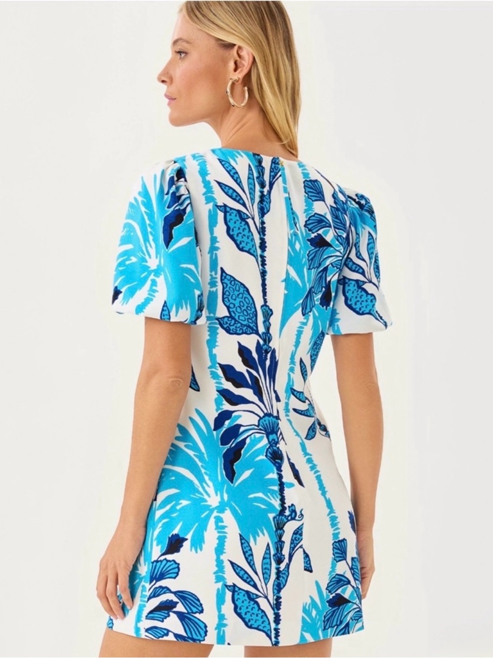 Lilly Pulitzer 6 Brynleigh Skirted Romper Shift Dress Swayin in the Breeze - Picture 4 of 7